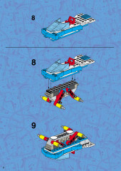 LEGO 6617 instructions page 8 – build guide