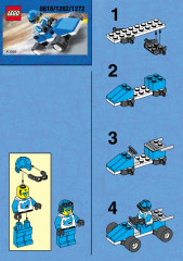 LEGO 6618 instructions page 1 – build guide