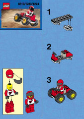 LEGO 6619 instructions page 1 – build guide