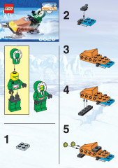 LEGO 6626 instructions page 1 – build guide