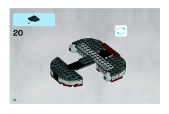 LEGO 66341 instructions page 22 – build guide