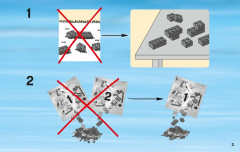 LEGO 66357 instructions page 3 – build guide