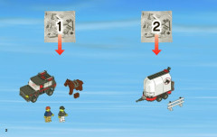 LEGO 66358 instructions page 2 – build guide