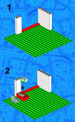 LEGO 6636 instructions page 2 – build guide