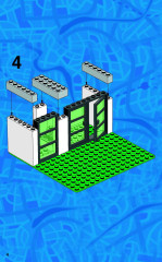 LEGO 6636 instructions page 4 – build guide