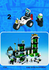 LEGO 6636 instructions page 2 – build guide