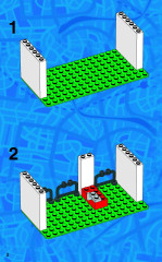 LEGO 6636 instructions page 2 – build guide
