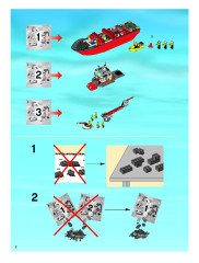 LEGO 66360 instructions page 2 – build guide