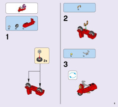 LEGO 66539 instructions page 5 – build guide