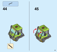 LEGO 66540 instructions page 43 – build guide