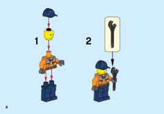 LEGO 66541 instructions page 4 – build guide