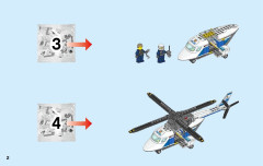 LEGO 66550 instructions page 2 – build guide