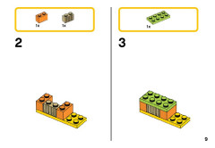 LEGO 66557 instructions page 9 – build guide