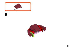 LEGO 66557 instructions page 21 – build guide