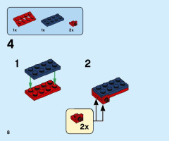 LEGO 66671 instructions page 8 – build guide