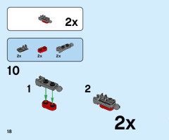 LEGO 66671 instructions page 18 – build guide