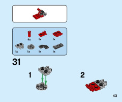 LEGO 66671 instructions page 43 – build guide