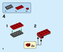 LEGO 66671 instructions page 8 – build guide