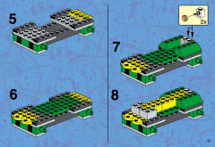 LEGO 6713 instructions page 15 – build guide