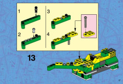LEGO 6713 instructions page 17 – build guide