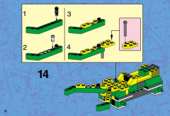 LEGO 6713 instructions page 18 – build guide