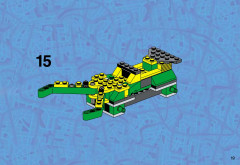 LEGO 6713 instructions page 19 – build guide
