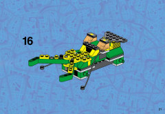 LEGO 6713 instructions page 21 – build guide