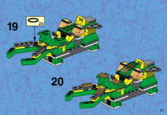 LEGO 6713 instructions page 23 – build guide