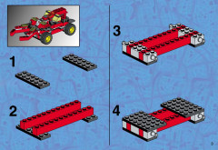 LEGO 6713 instructions page 3 – build guide