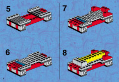 LEGO 6713 instructions page 4 – build guide