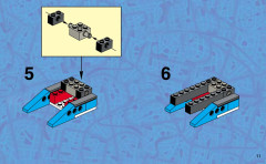 LEGO 6714 instructions page 11 – build guide