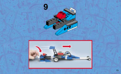 LEGO 6714 instructions page 13 – build guide