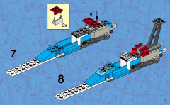 LEGO 6714 instructions page 5 – build guide