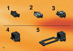 LEGO 6716 instructions page 10 – build guide