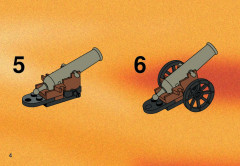 LEGO 6716 instructions page 4 – build guide