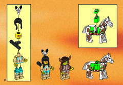 LEGO 6718 instructions page 2 – build guide