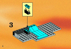 LEGO 6718 instructions page 6 – build guide