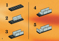 LEGO 6718 instructions page 8 – build guide