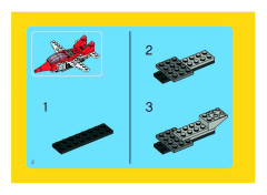 LEGO 6741 instructions page 2 – build guide