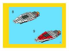 LEGO 6741 instructions page 21 – build guide