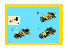 LEGO 6742 instructions page 10 – build guide