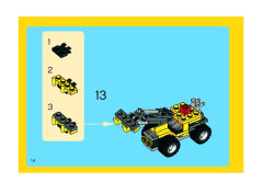 LEGO 6742 instructions page 14 – build guide