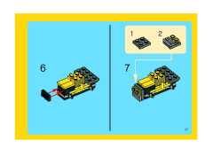 LEGO 6742 instructions page 17 – build guide