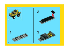 LEGO 6742 instructions page 2 – build guide