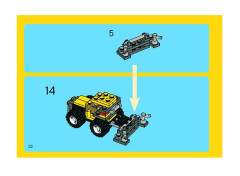 LEGO 6742 instructions page 22 – build guide