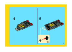LEGO 6742 instructions page 3 – build guide