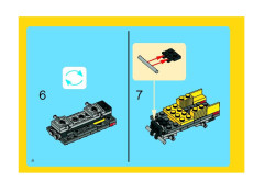 LEGO 6742 instructions page 4 – build guide
