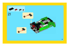 LEGO 6743 instructions page 19 – build guide