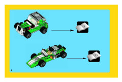 LEGO 6743 instructions page 2 – build guide