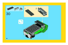 LEGO 6743 instructions page 28 – build guide